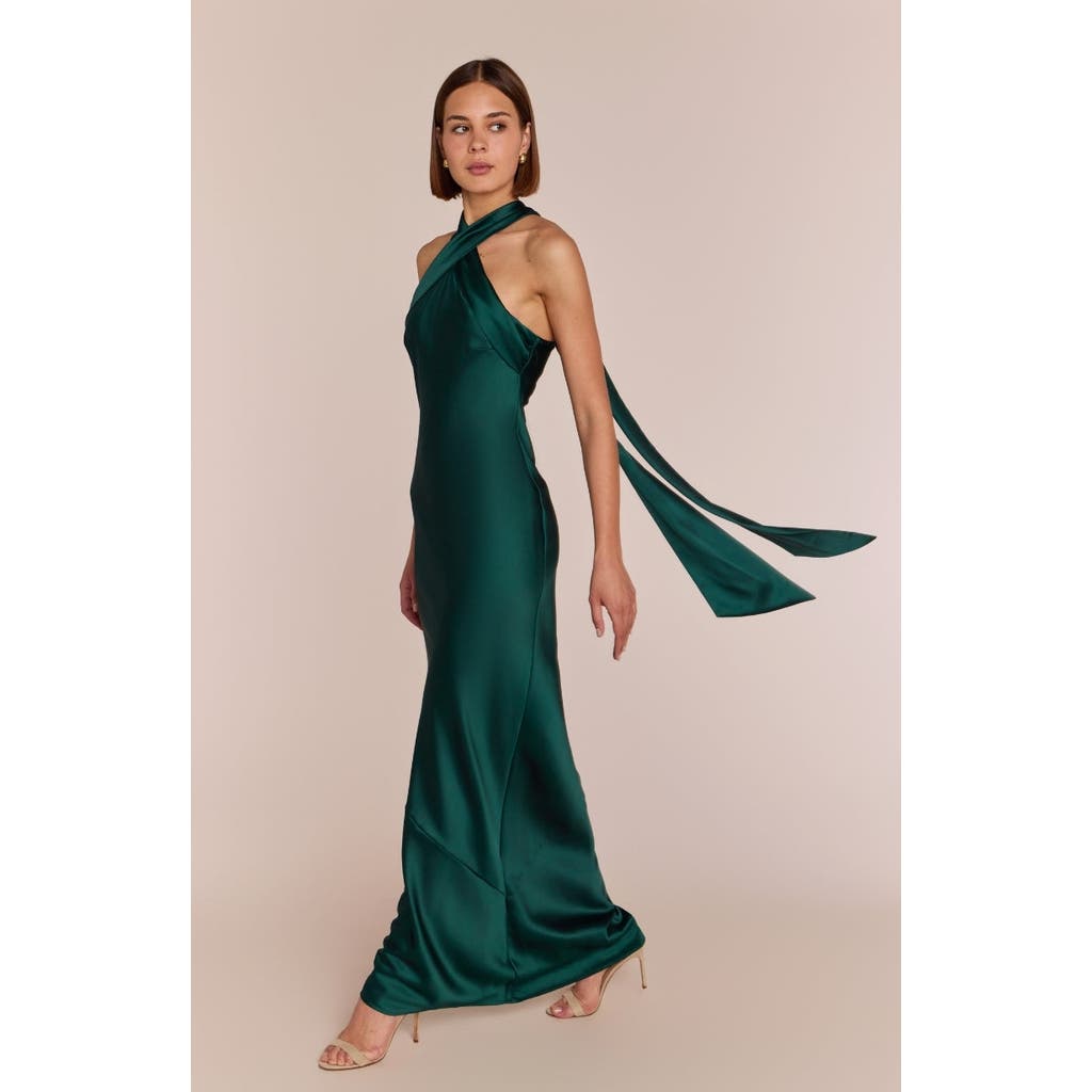 Rewritten Roma Halterneck Dress