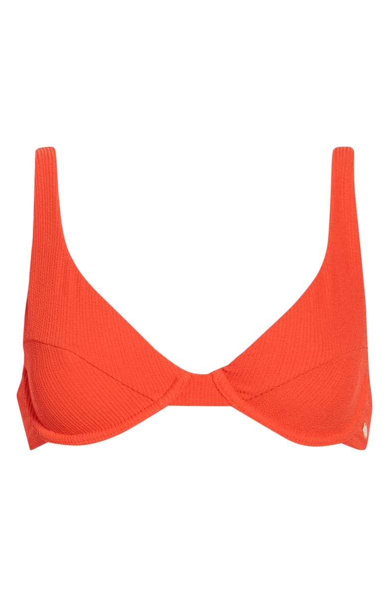 Billabong Aloha Marina Underwire Bikini Top, Alternate, color, Red Aloha