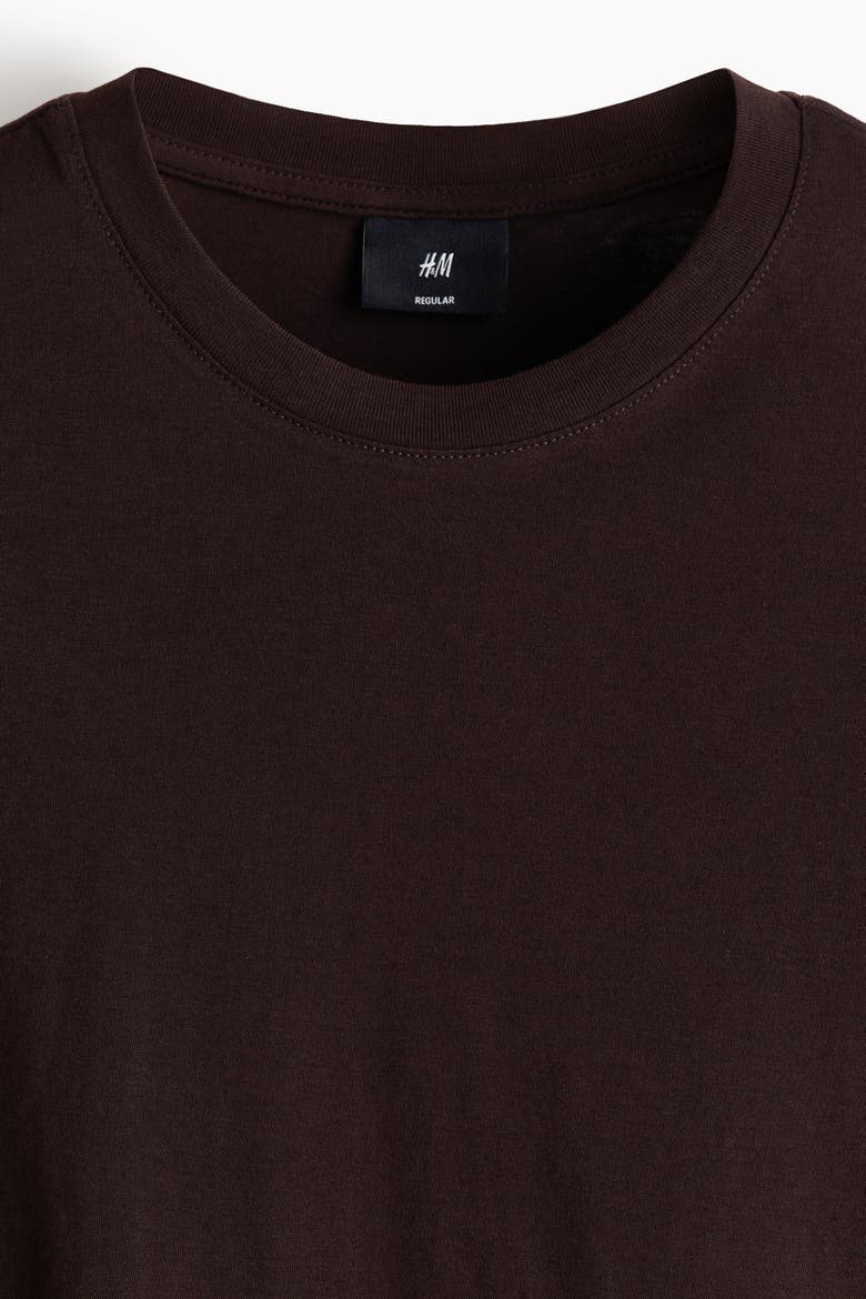 3-Pack Regular Fit Jersey Shirts, Alternate, color, Dark brown/cream/khaki green