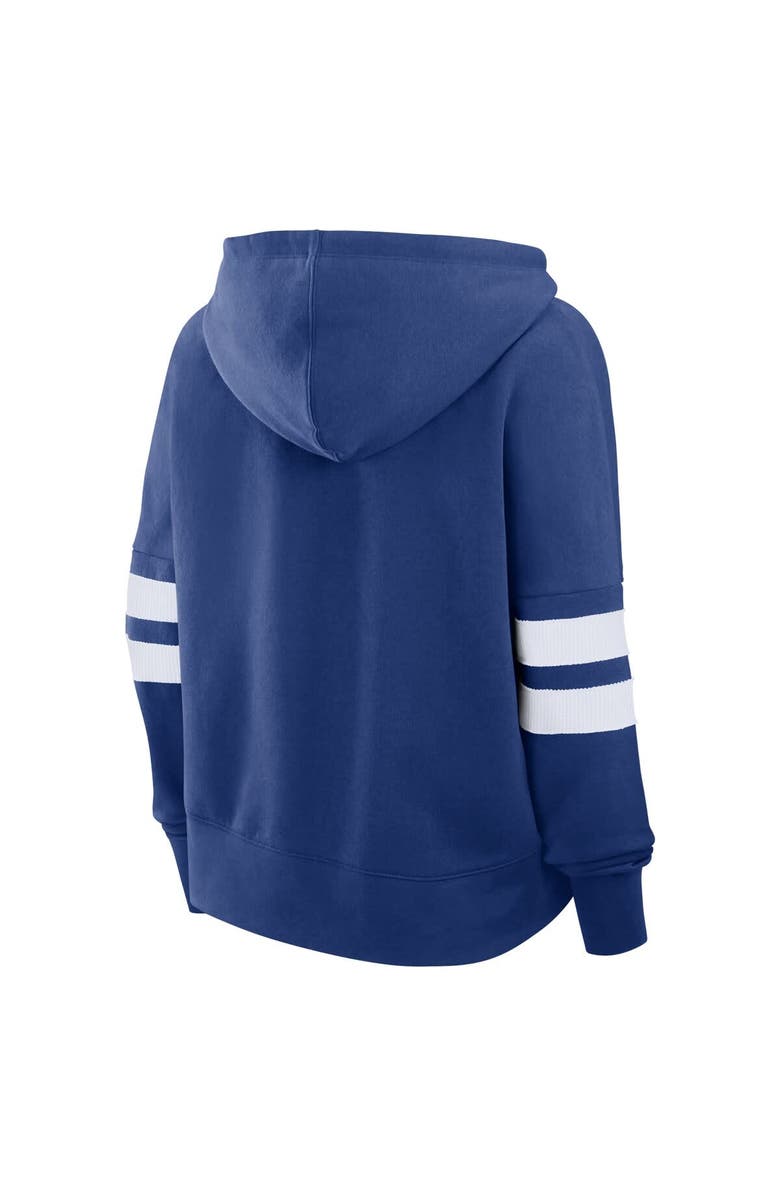 FANATICS Women's Fanatics Blue Tampa Bay Lightning Seize Fleece Pullover Hoodie, Alternate, color, Blue