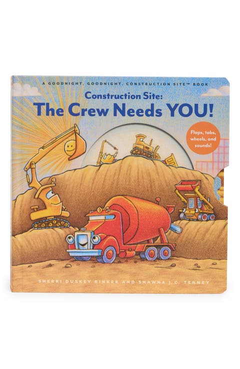 Construction Site: The Crew Needs YOU! Book