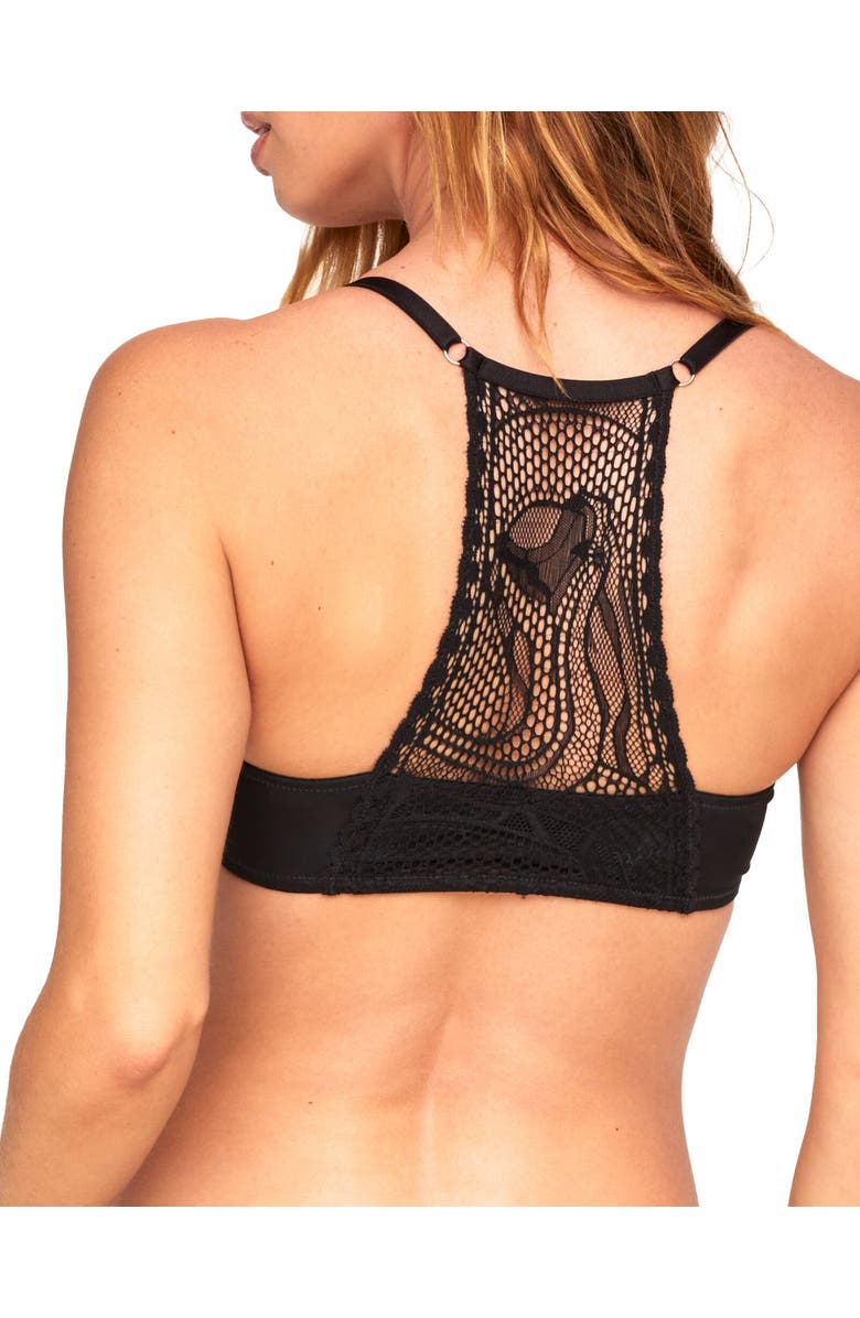 Adore Me Selina Contour Plunge Bra, Alternate, color, Black