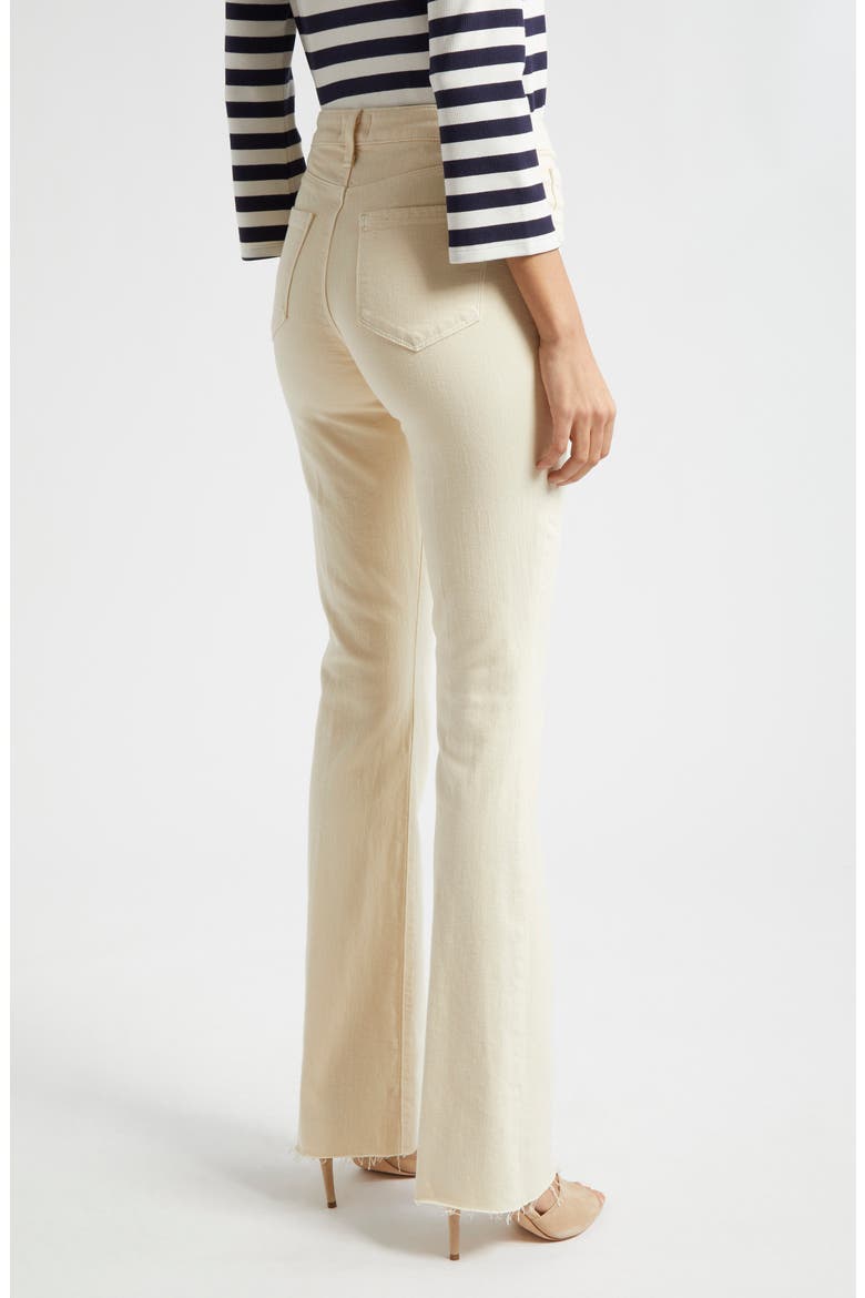 Ruth High Rise Straight Leg Jeans, Alternate, color, CREME BRUL