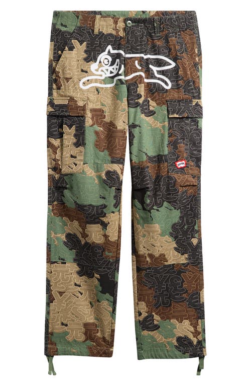 Icecream Big Block Currency Camo Cargo Pants In Multi