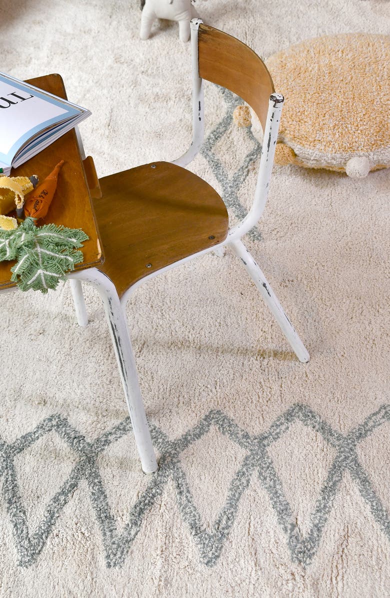 Lorena Canals Atlas Washable Cotton Blend Rug, Alternate, color,