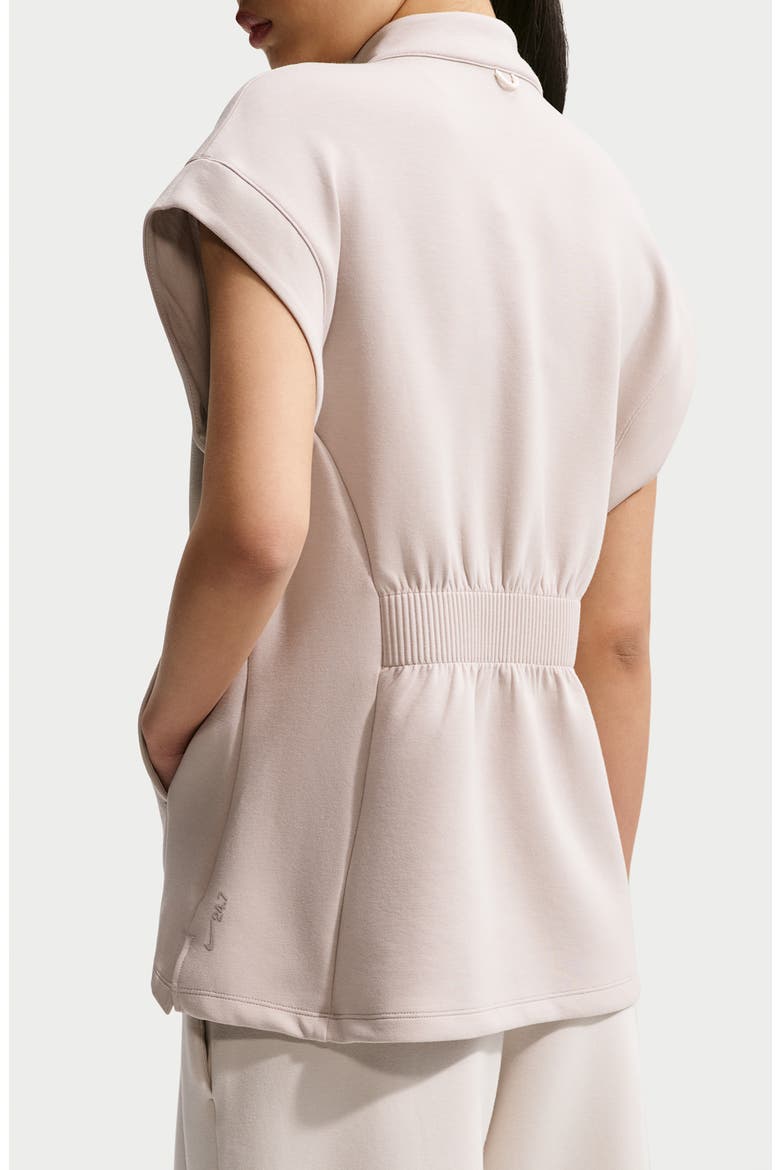 Impossibly Soft Full Zip Top, Alternate, color, CREAM II/ COLLEGE GREY