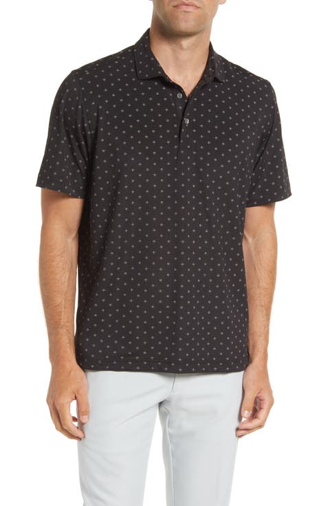 Virtue Piqué Tile Print Polo