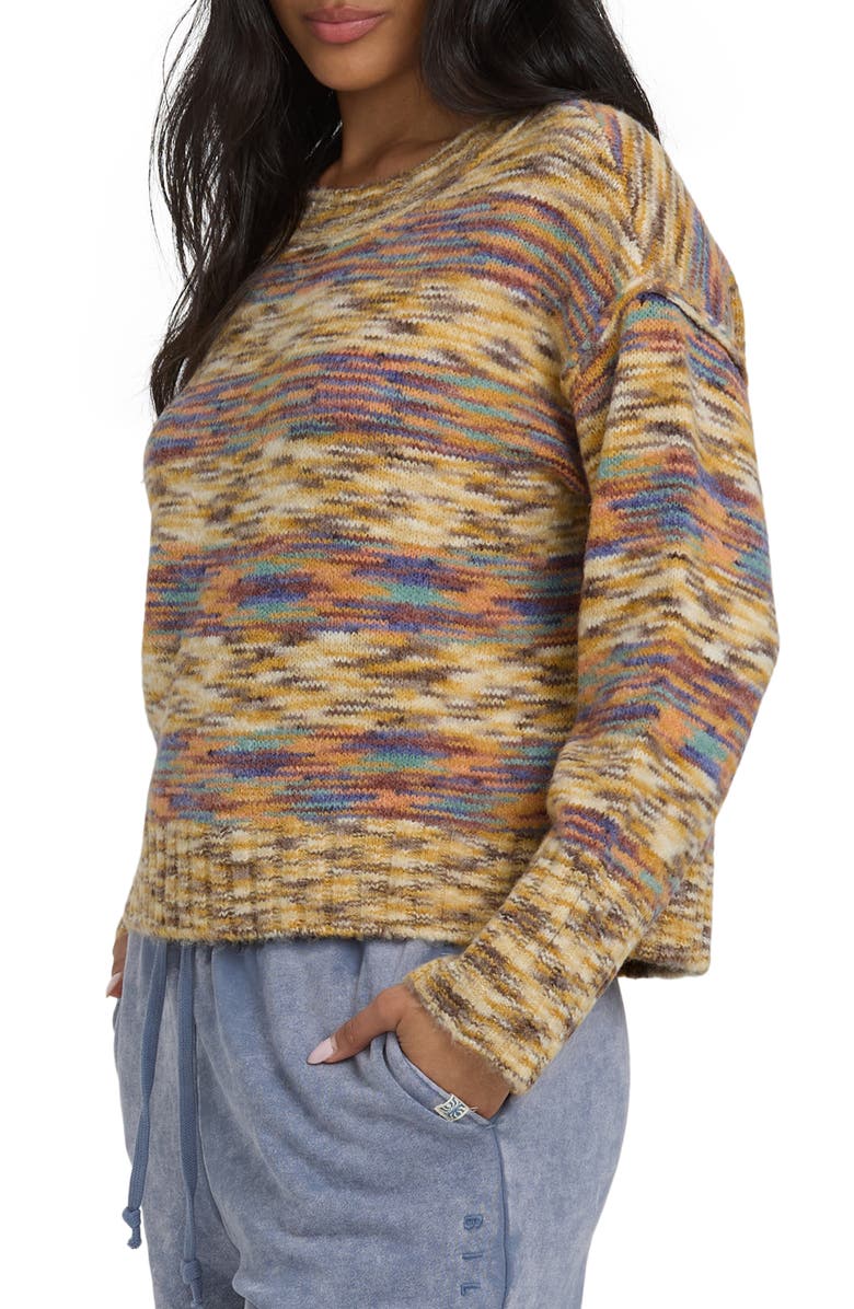 Billabong Malibu Creek Sweater, Alternate, color, Teak