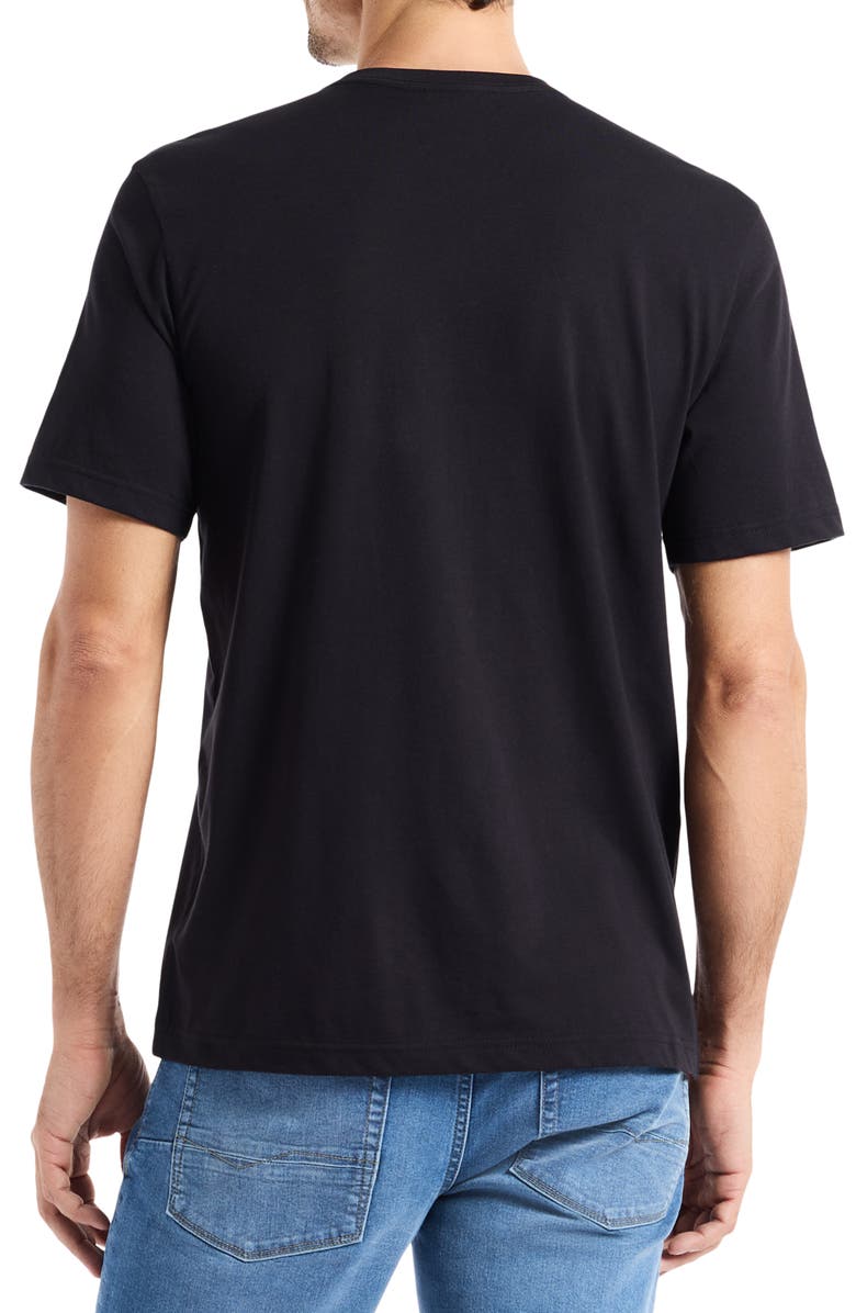 Robert Graham Scream Skull Graphic T-Shirt, Alternate, color, Black