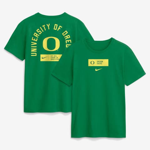 Men's Nike Green Oregon Ducks Primetime Crew T-Shirt