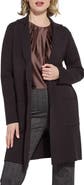 Lysse Lina Glen Plaid Jacquard Sweater Coat