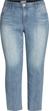 Wit & Wisdom 'Ab'Solution High Waist Crop Jeans