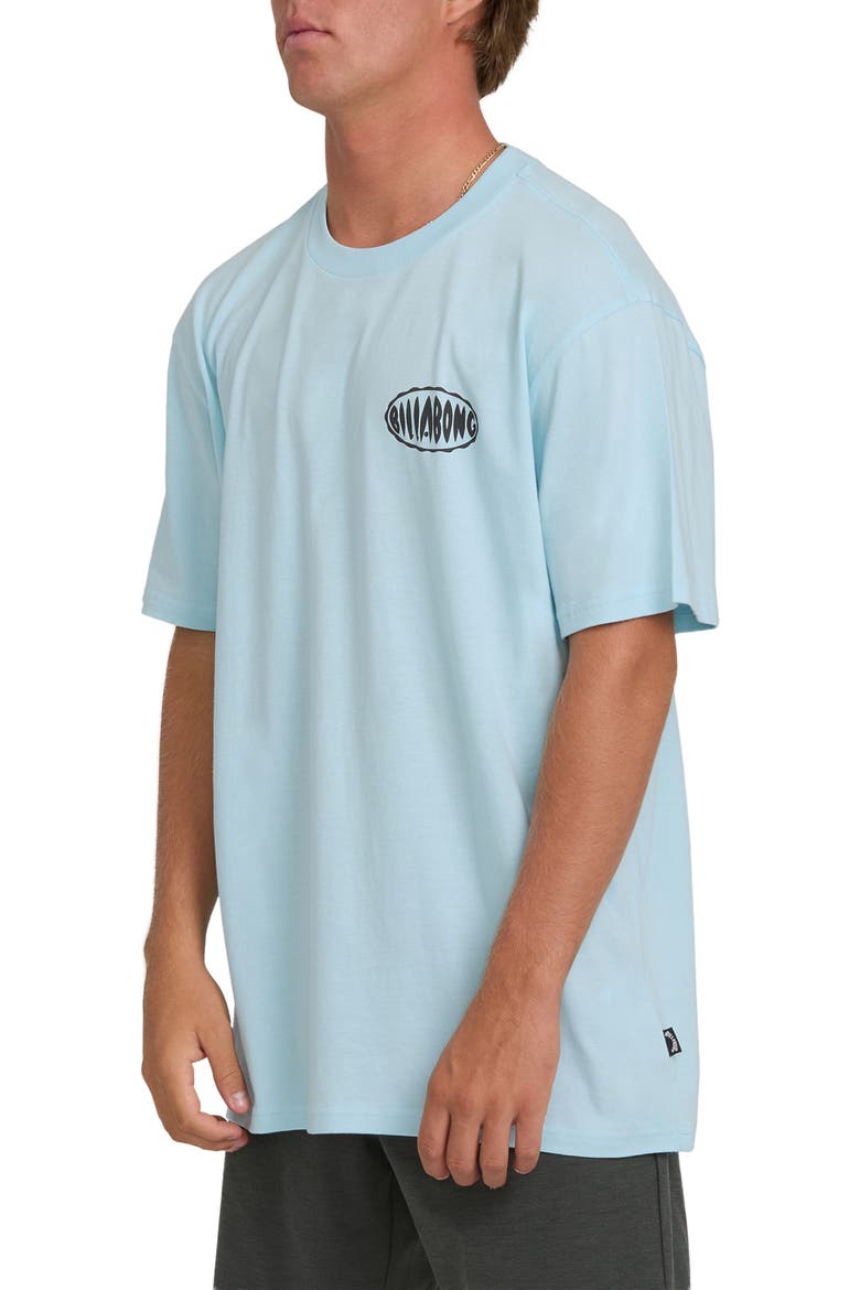 Nanda Ormond Burleigh Heads Premium Graphic T-Shirt, Alternate, color, COASTAL BLUE