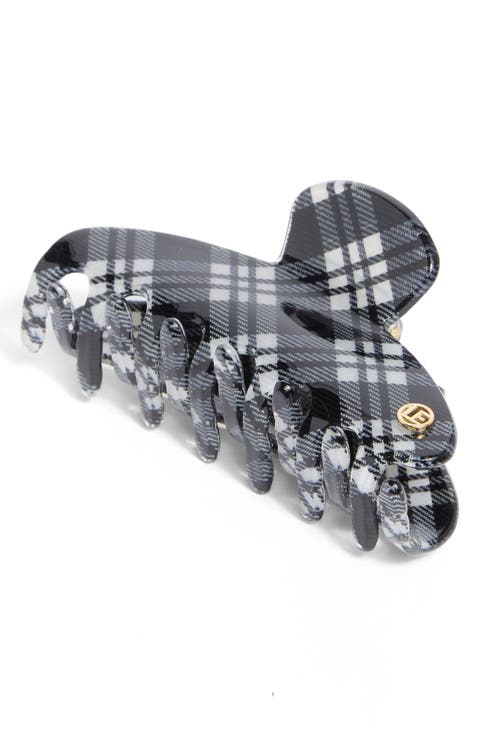 Helen Plaid Claw Clip