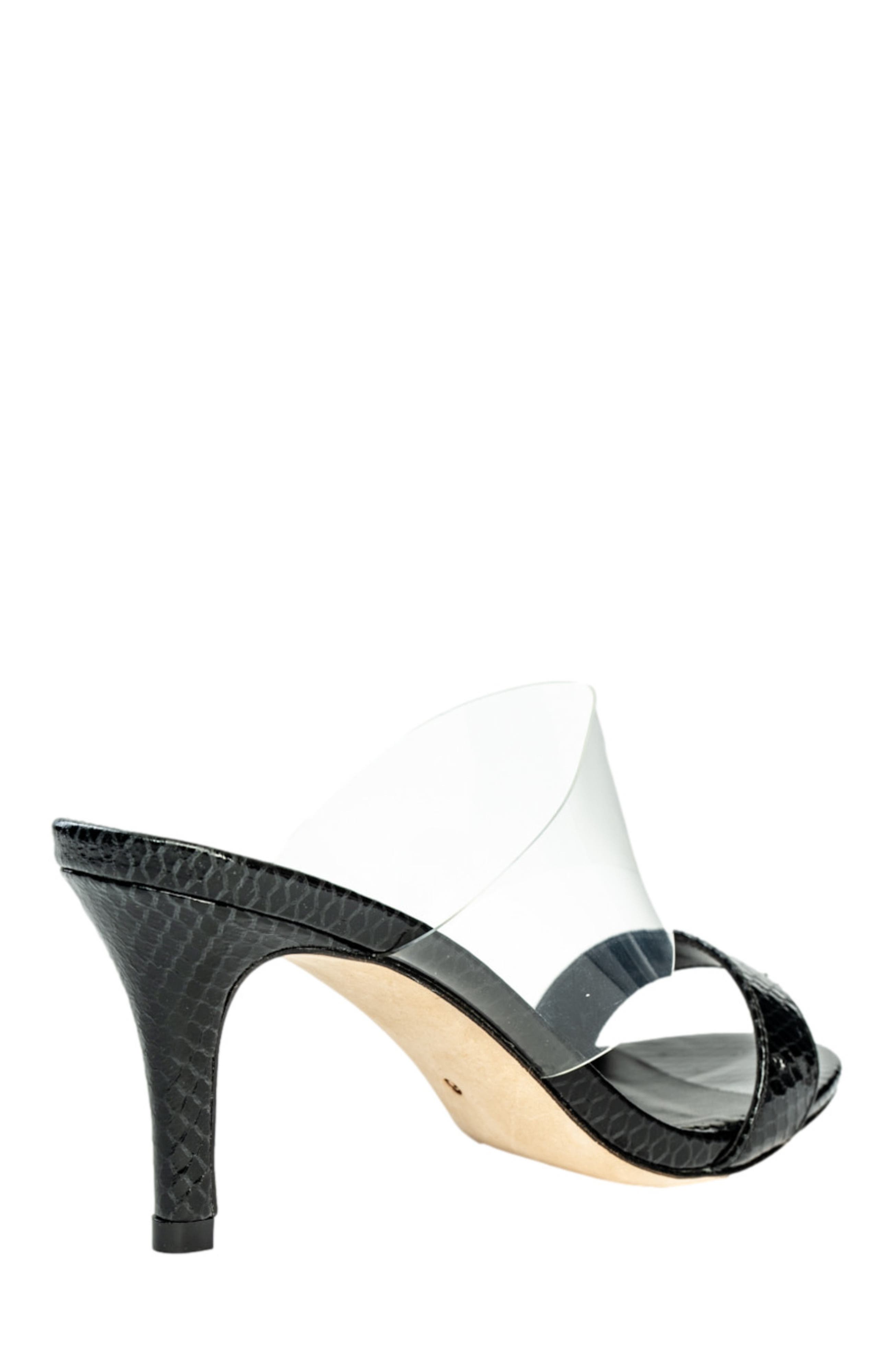 Allegra James Chelsea Snake Print Sandal, Alternate, color, 