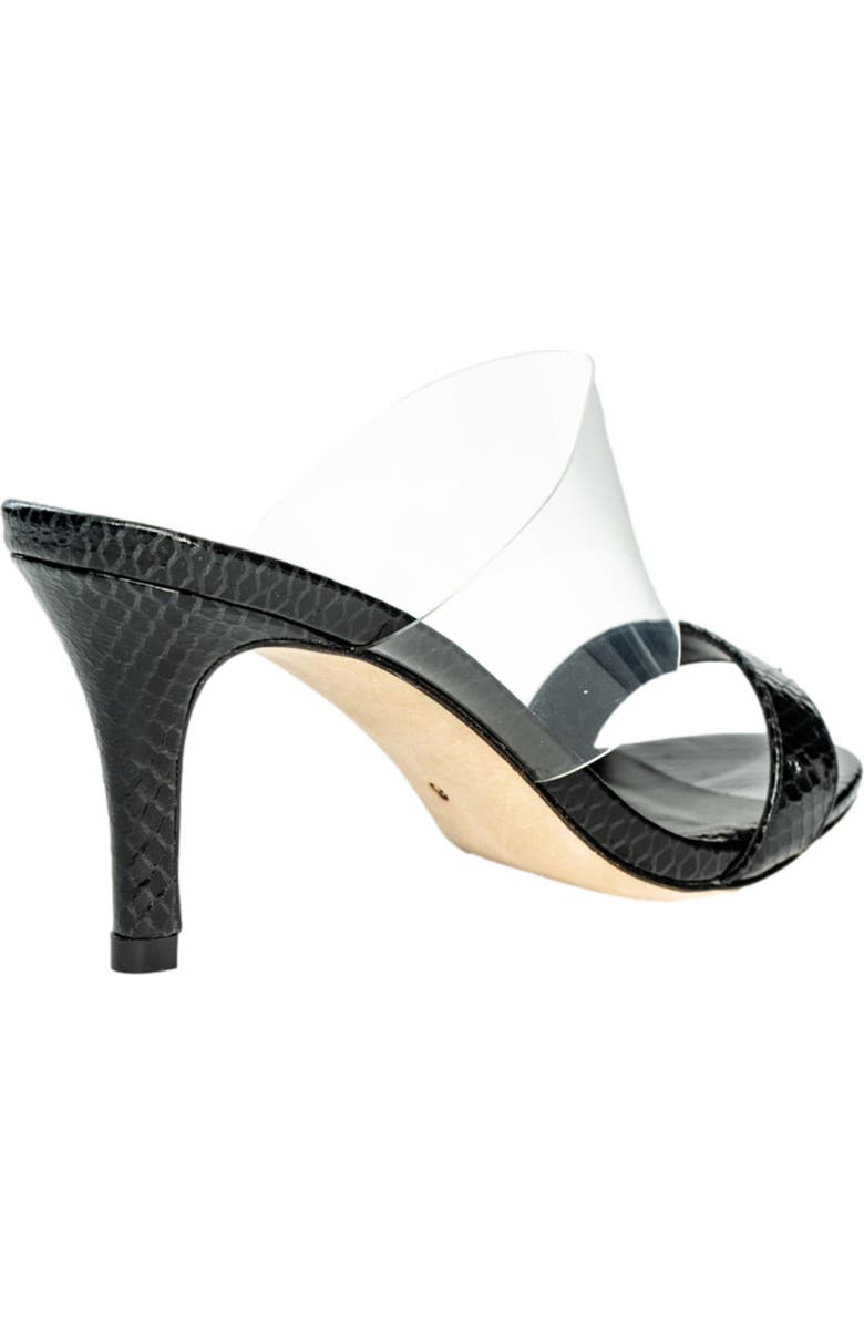 Allegra James Chelsea Snake Print Sandal, Alternate, color,