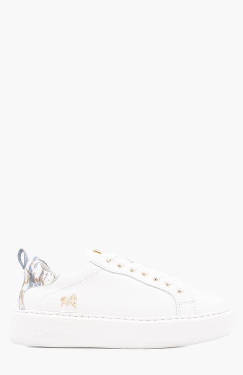 Acqua Bella Leather Sneakers