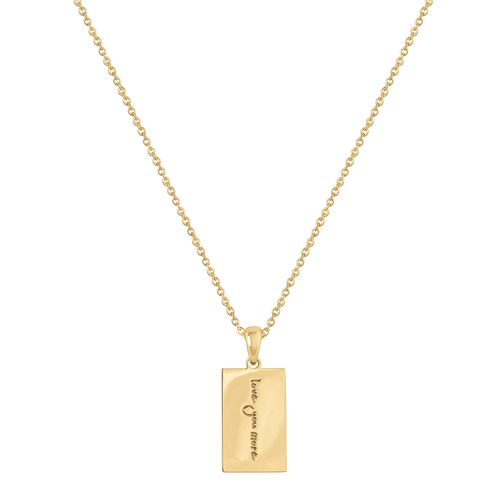 Electric Picks xDede Raad Love You More Pendant Necklace in Gold 