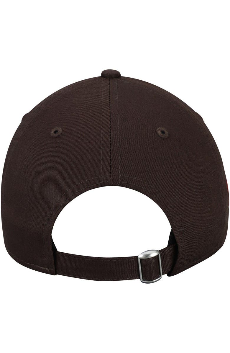 New Era Women's New Era Brown Cleveland Browns Hometown 9TWENTY Adjustable Hat, Alternate, color,