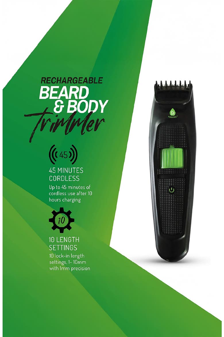 Beard and Body Trimmer, Alternate, color, BLACK