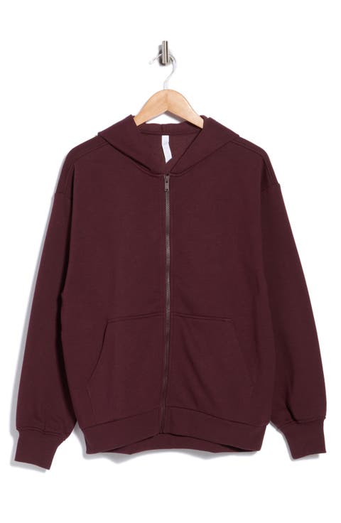 Feather Fleece Zip Hoodie