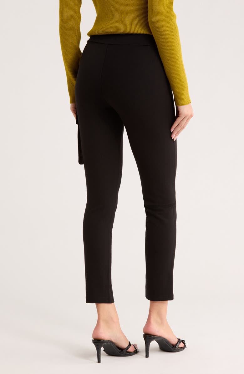 PATRIZIA LUCA Cargo Pants, Alternate, color, Black