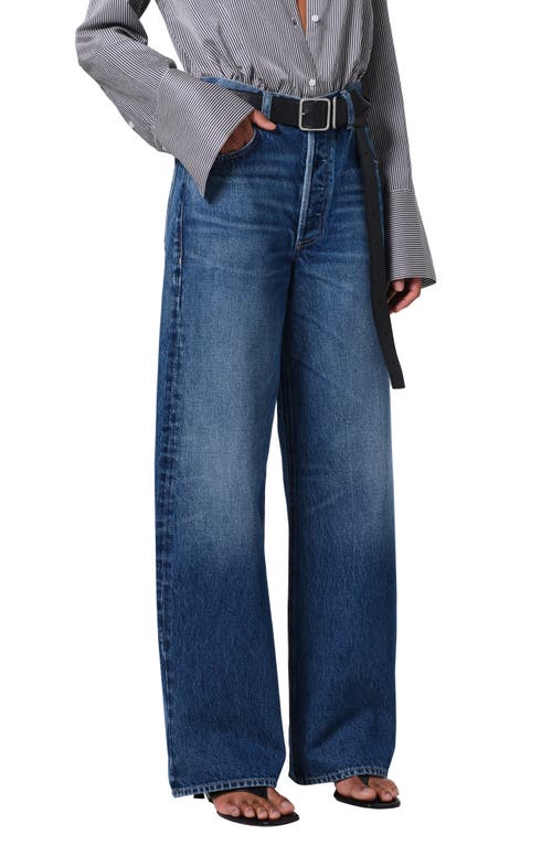 Citizens Of Humanity Ayla Super High Waist Baggy Jeans In Pashmina