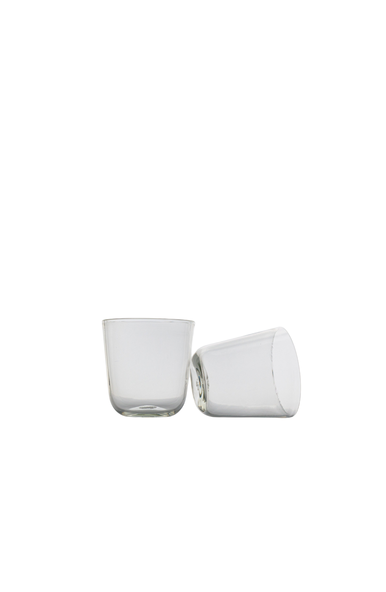 Haand Hand Blown Tumbler Glasses, Main, color, Clear / Pair