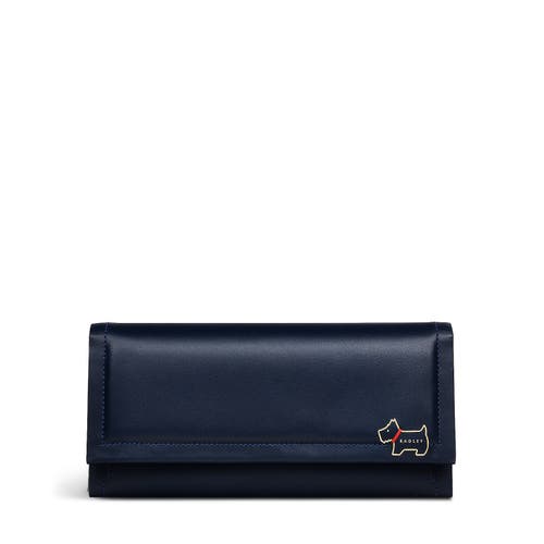 Radley London Heritage Lane Large Flapover Wallet In Ink