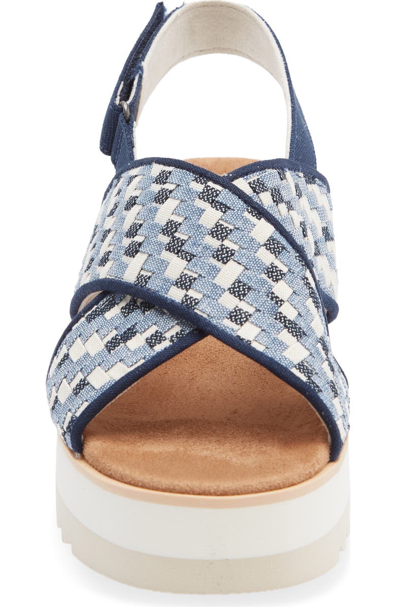 TOMS Dicros Slingback Sandal, Alternate, color, Blue