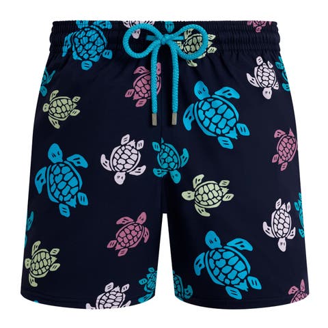Men's Tortues Multicolores Stretch Swim Trunks