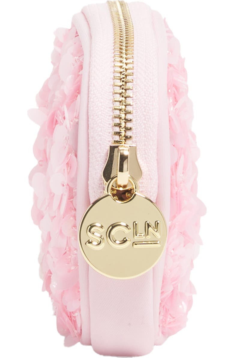Stoney Clover Lane Micro Sequin Pouch, Alternate, color, Pink