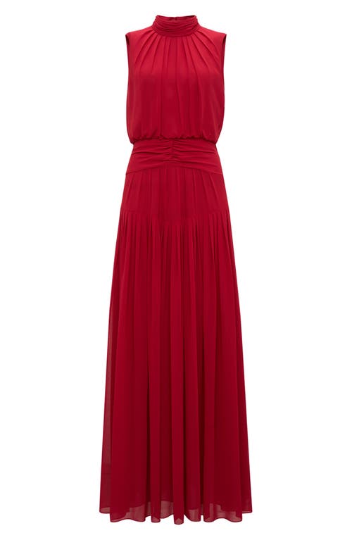 DVF Menon Sleeveless Dress in Magenta 