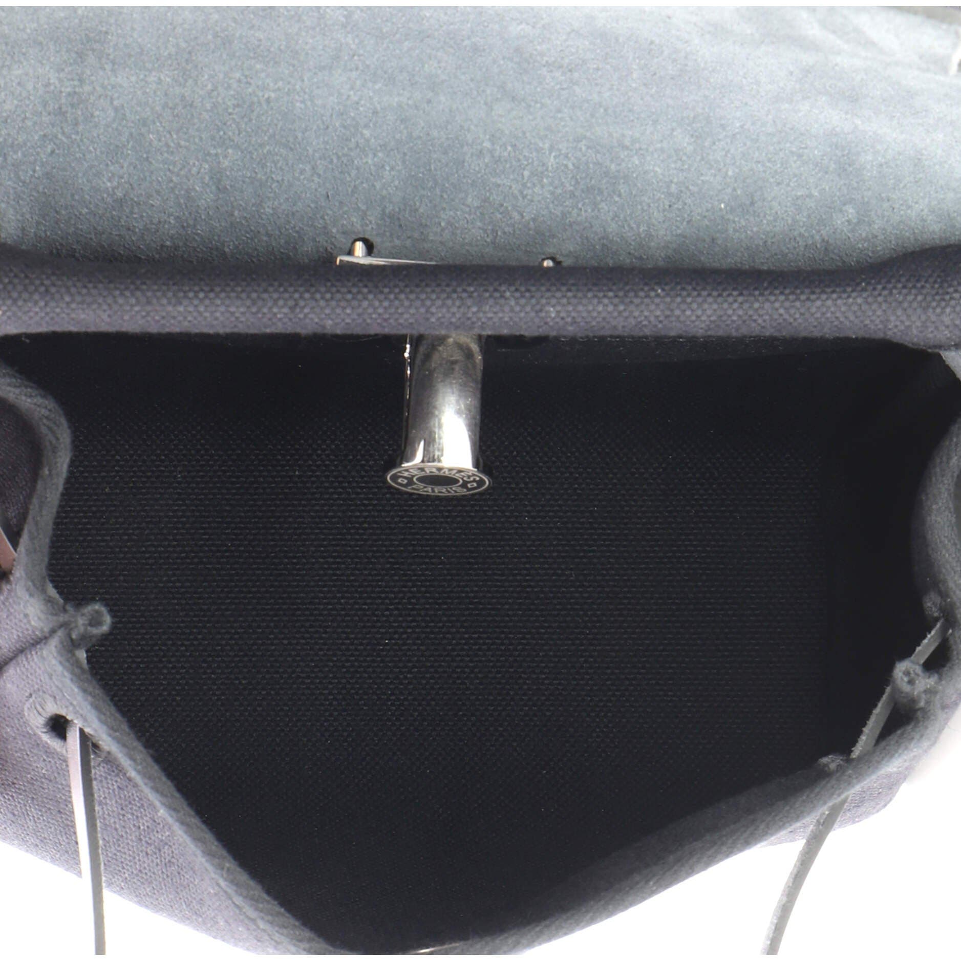 Herbag Zip Toile and Leather 20, Alternate, color, Black