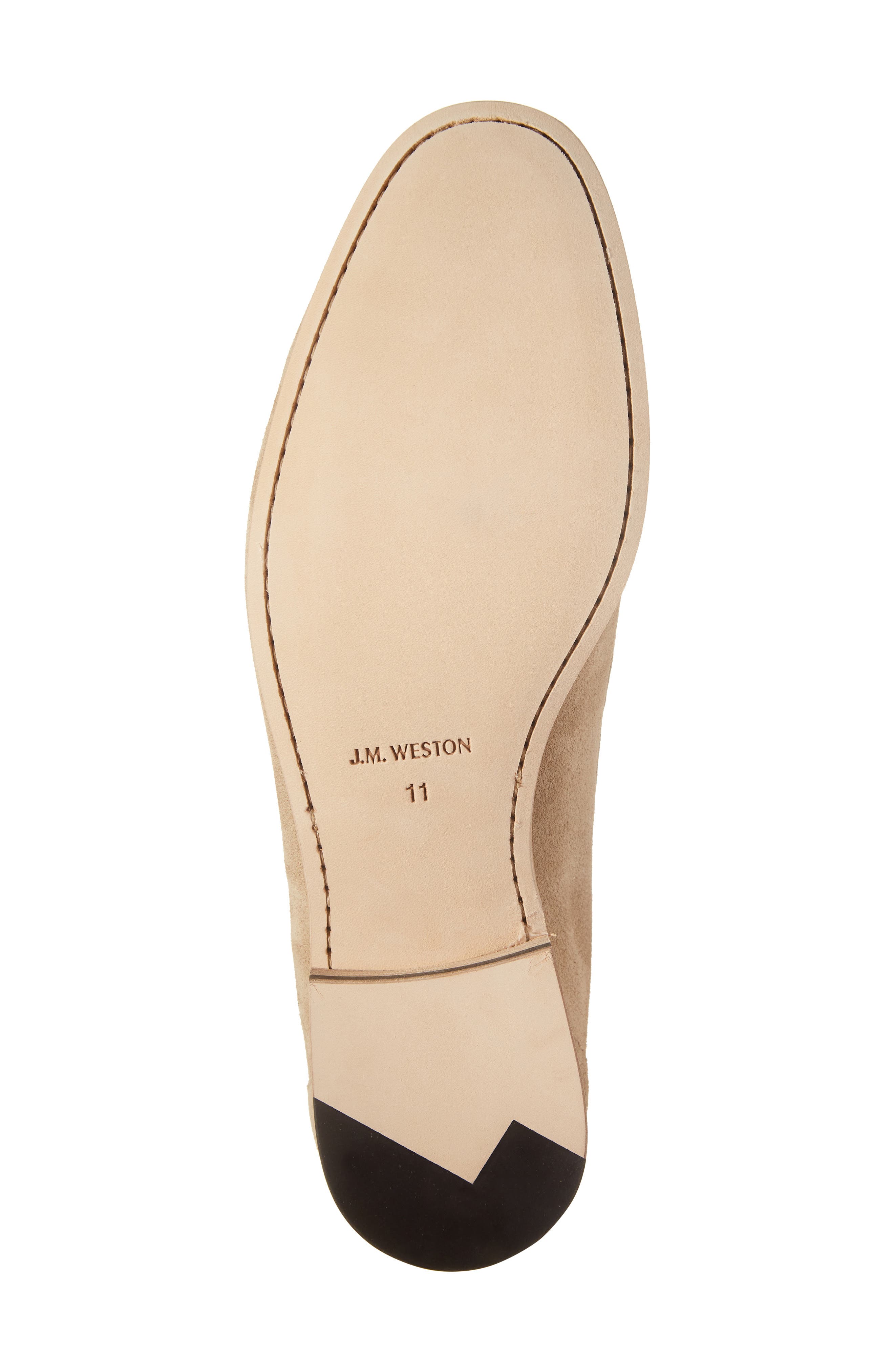 Animation Woogie Apron Toe Loafer, Alternate, color, BEIGE