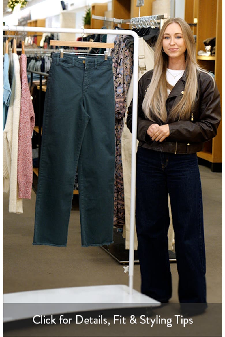 Bridget Raw Edge Pants video