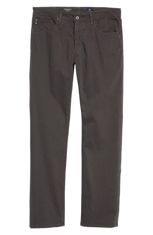 Ag Graduate Sud Slim Straight Leg Pants In Dark Rock