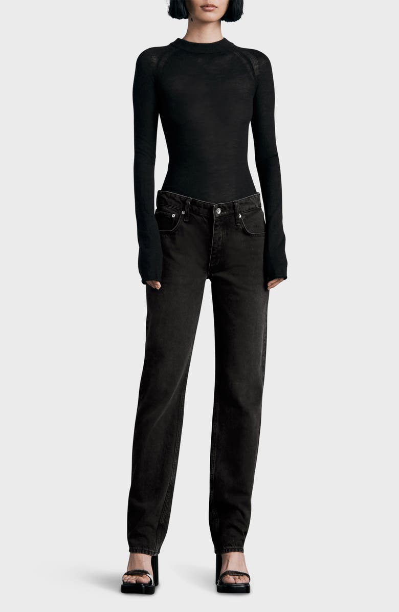 rag & bone Piper Straight Leg Jeans, Alternate, color, 