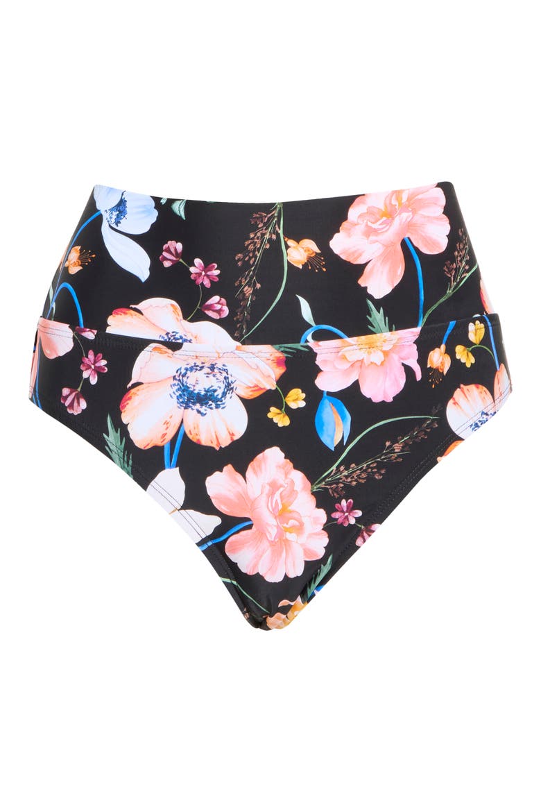 Barbara Convertible Bikini Bottoms, Alternate, color, BLACK
