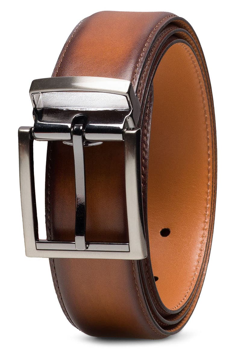 Lloyd Leather Belt, Alternate, color, CUERO/ BROWN
