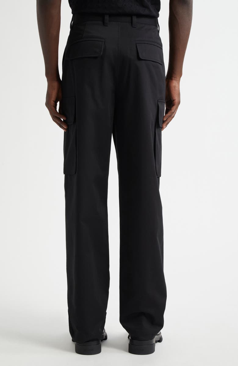 Givenchy Cotton Cargo Pants, Alternate, color, Black