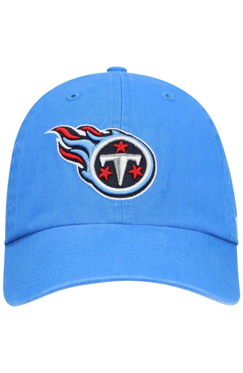 '47 Men's '47 Light Blue Tennessee Titans Secondary Clean Up Adjustable Hat, Alternate, color, Light Blue