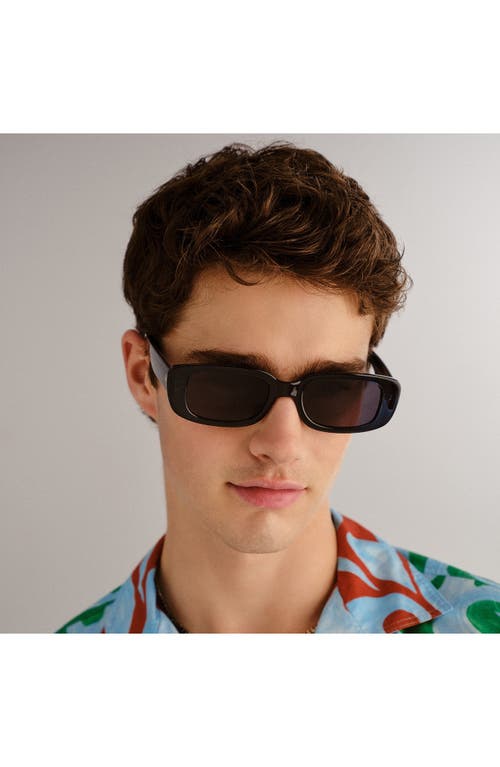 Aire Ceres 51mm Rectangular Sunglasses In Navy