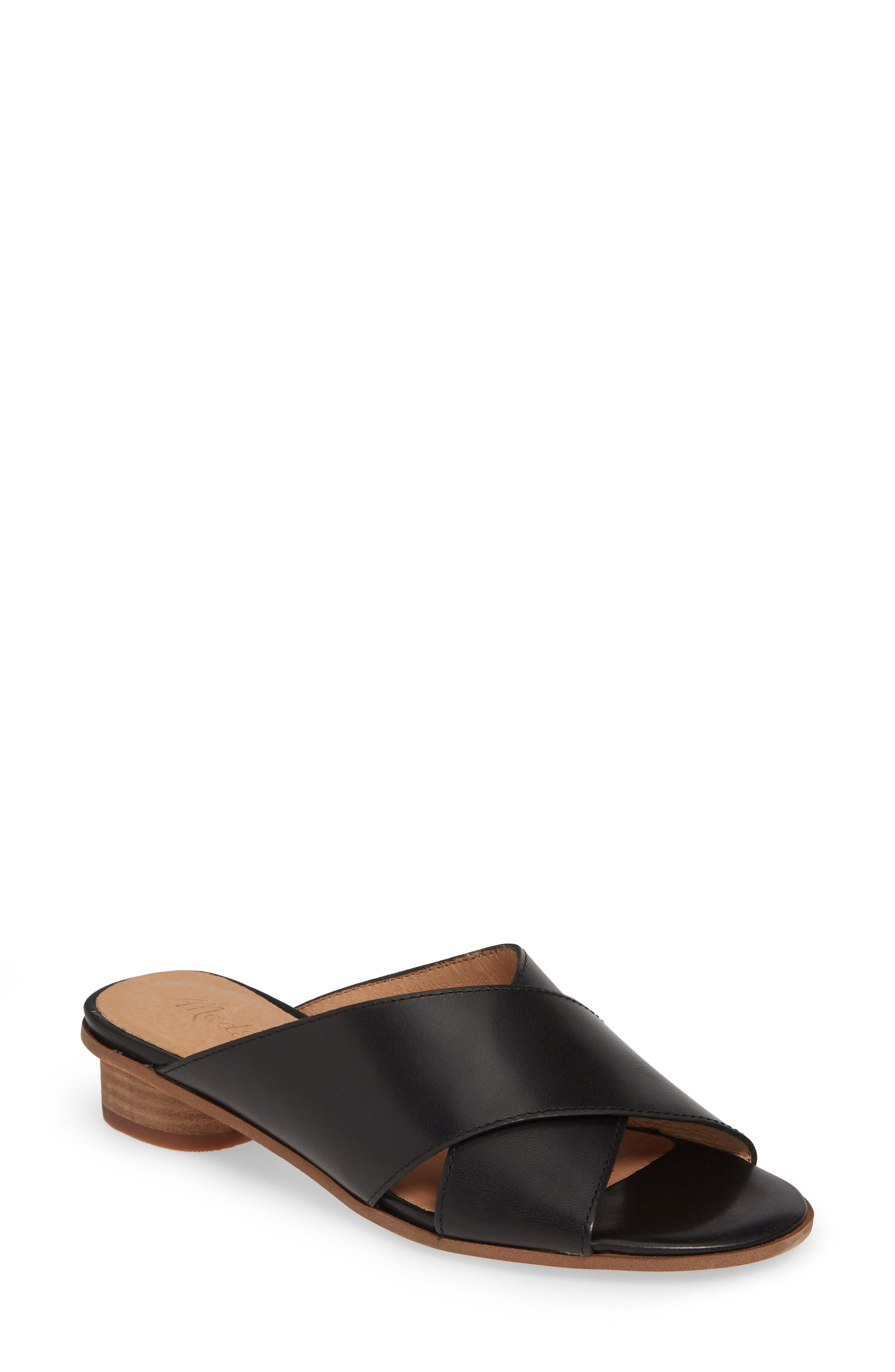 Madewell The Ruthie Crisscross Sandal, Main, color, 