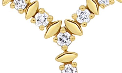 Bony Levy Audrey Diamond Y-necklace In 18k Yellow Gold