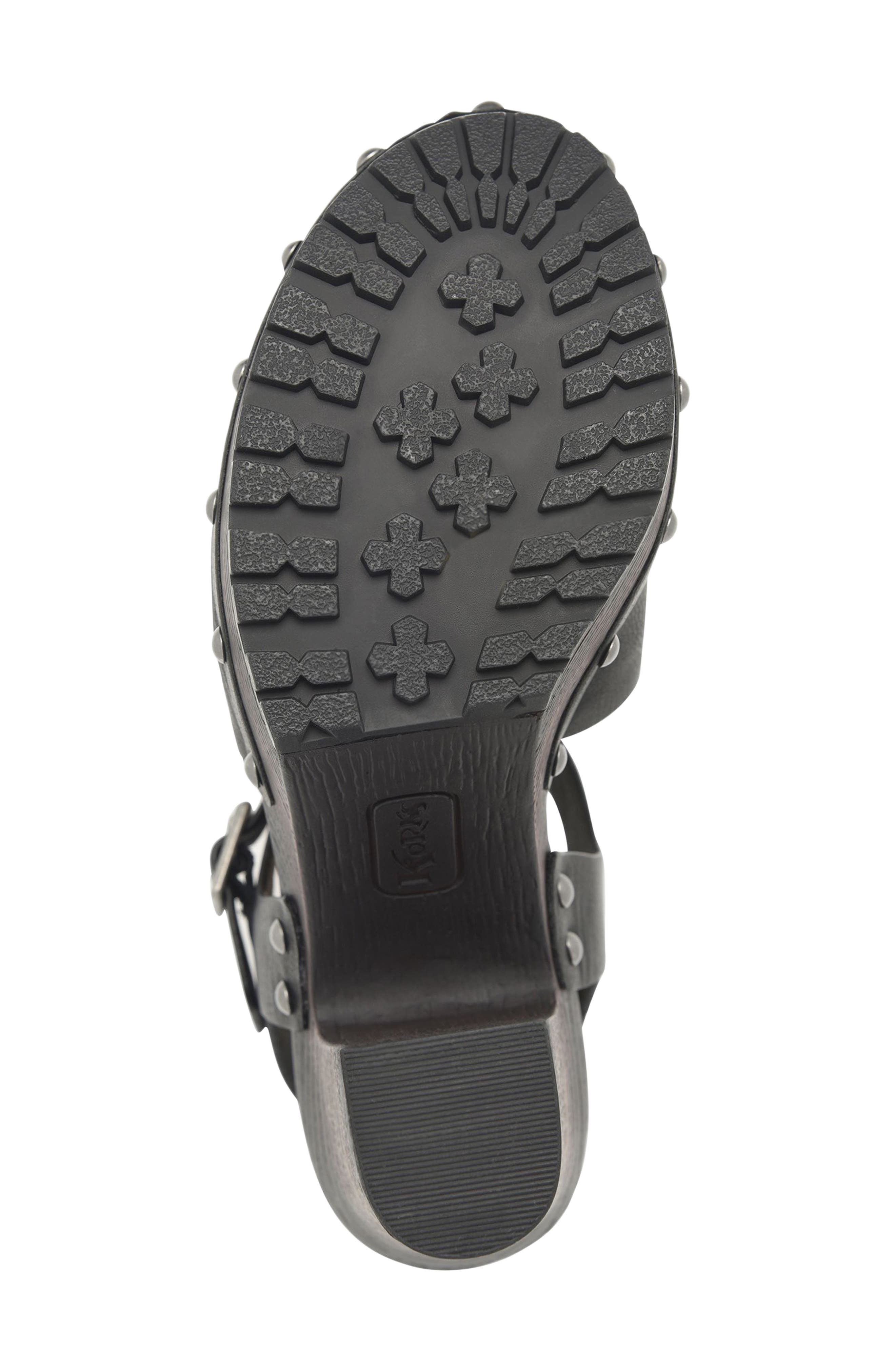 Adria Clog, Alternate, color, BLACK