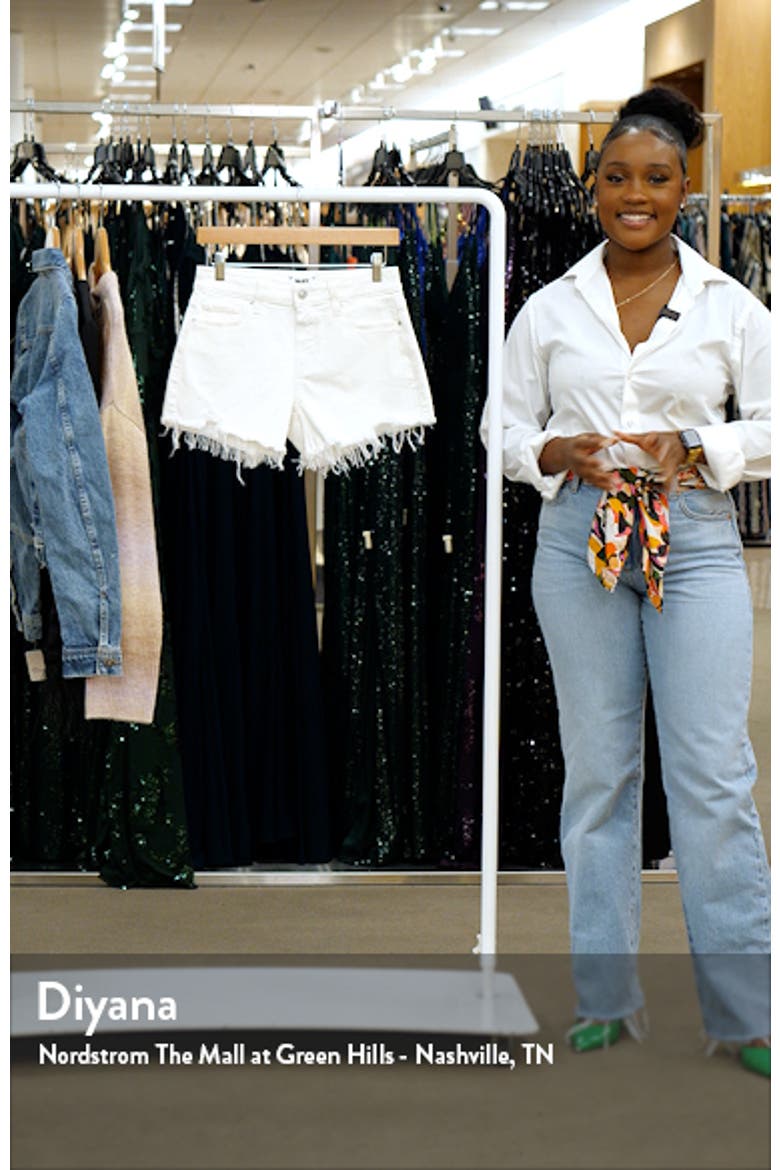 Jimmy Jimmy Fray Hem Cutoff Denim Shorts video