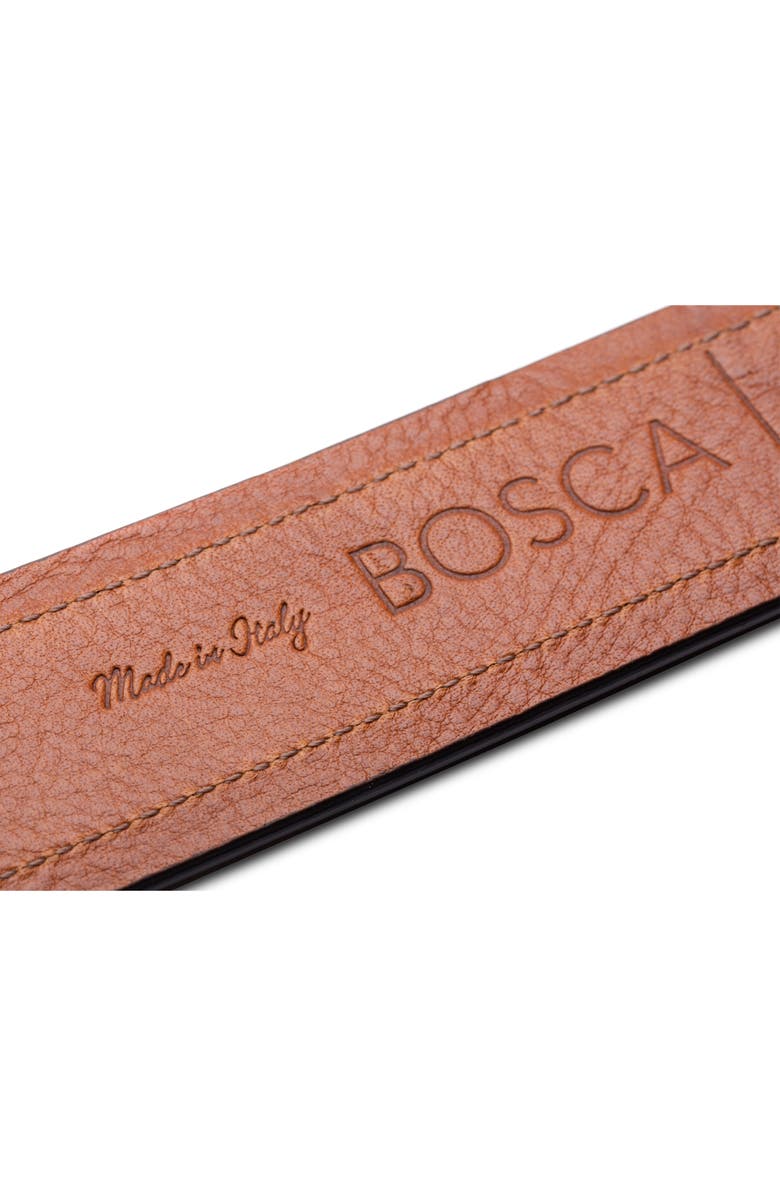 Bosca Palermo Leather Belt, Alternate, color,