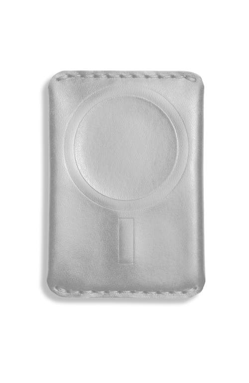 Ezra Arthur X Personal Effects Radius Magsafe Wallet In Gray