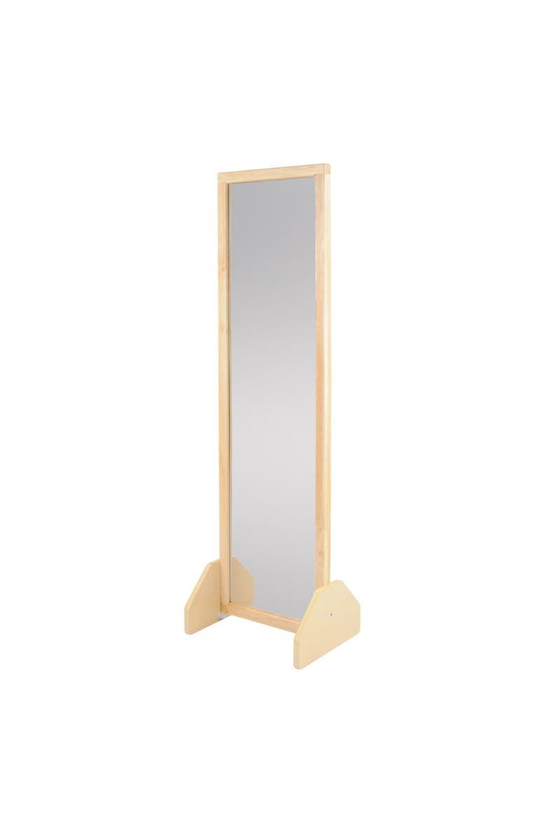 Kaplan Early Learning Company Acrylic Mirror, Main, color, Beige